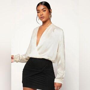 NWT Satin Blouse